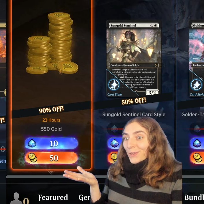 There are #stonks in the <a href="/MTG_Arena/">MTG Arena</a> store!  GOLLLLLLLLLLD