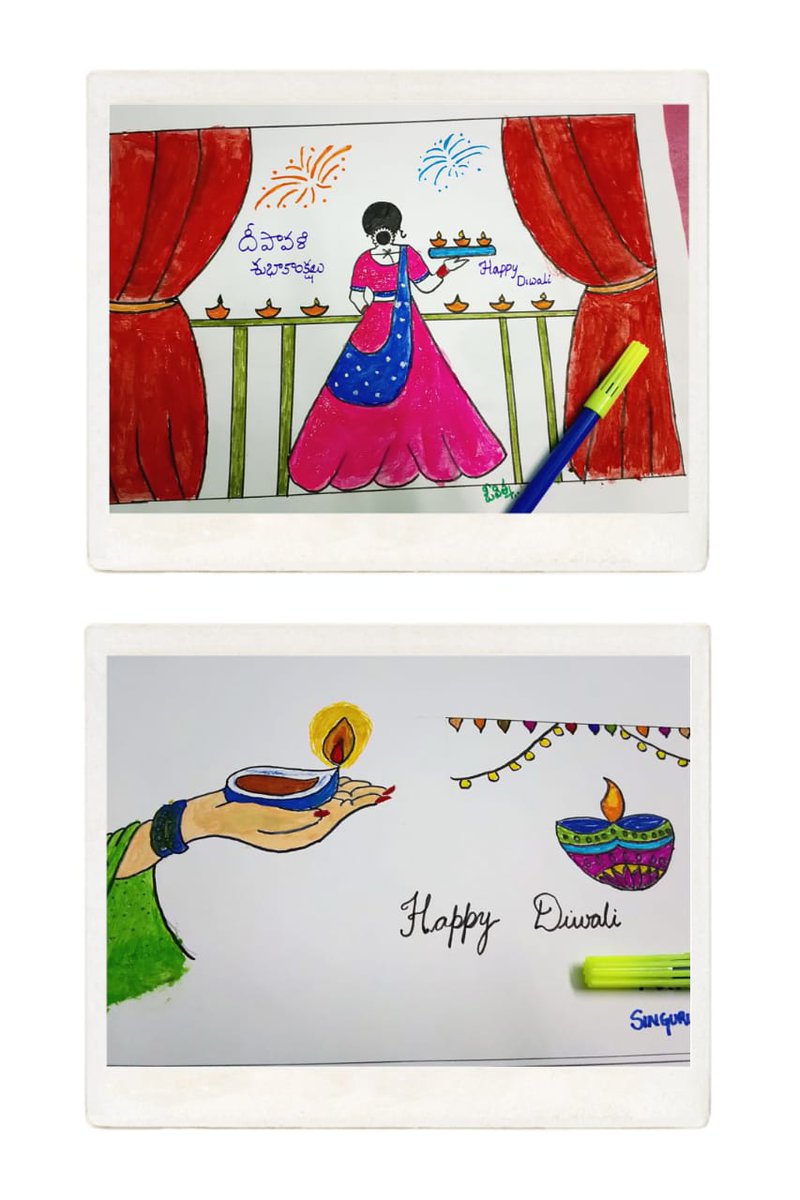 SinguruJeevitha's tweet photo. The warmth of joy, the glow of happiness, the sparkle of happiness, the light of good fortunes, rangoli of love and affection. May you be blessed with all these &amp; more. Happy Diwali 2022!🙂 https://t.co/6HKUTyWBTw