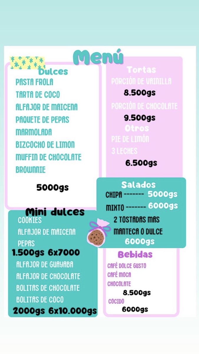 lezcanonair's tweet photo. Holaa, quería comentarles que mi hermana habilitó su cafetería/pastelería. Queda en Fdo zona Norte por si quieran pasar a endulzarse💕🧁
Me ayudan con un Rt para llegar a más gente💕
@marianolopezpy @aisman6 
@Bibilando https://t.co/lBAE5X4rzj