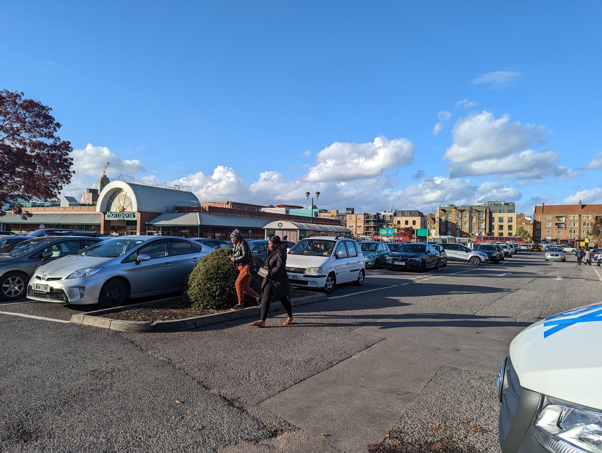 Rhymer Rigby on Twitter "Have never really noticed it before but the size of the car park at