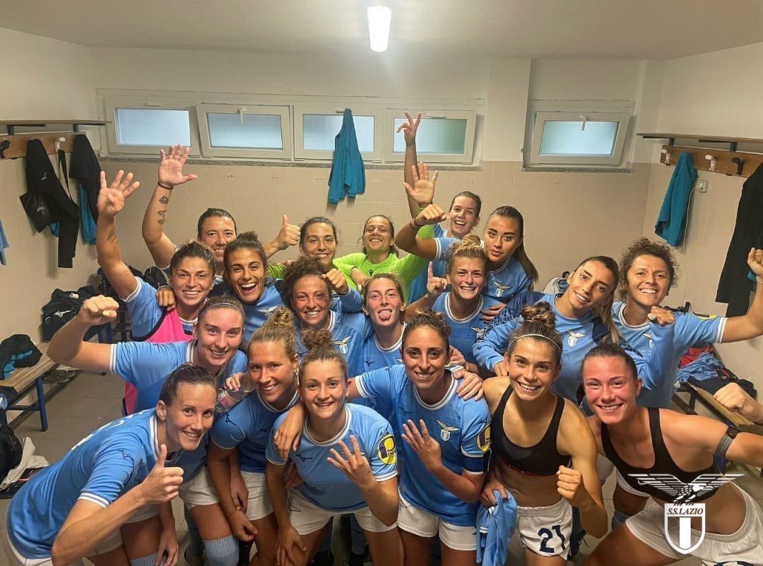 OfficialSSLazio's tweet photo. #LazioWomen 👱♀️
Mister #Catini commenta il successo sul campo del Genoa: "Complimenti alle ragazze, hanno mostrato maturità"
➡️ https://t.co/fKkcipzgHd https://t.co/ImSIQtNnkp