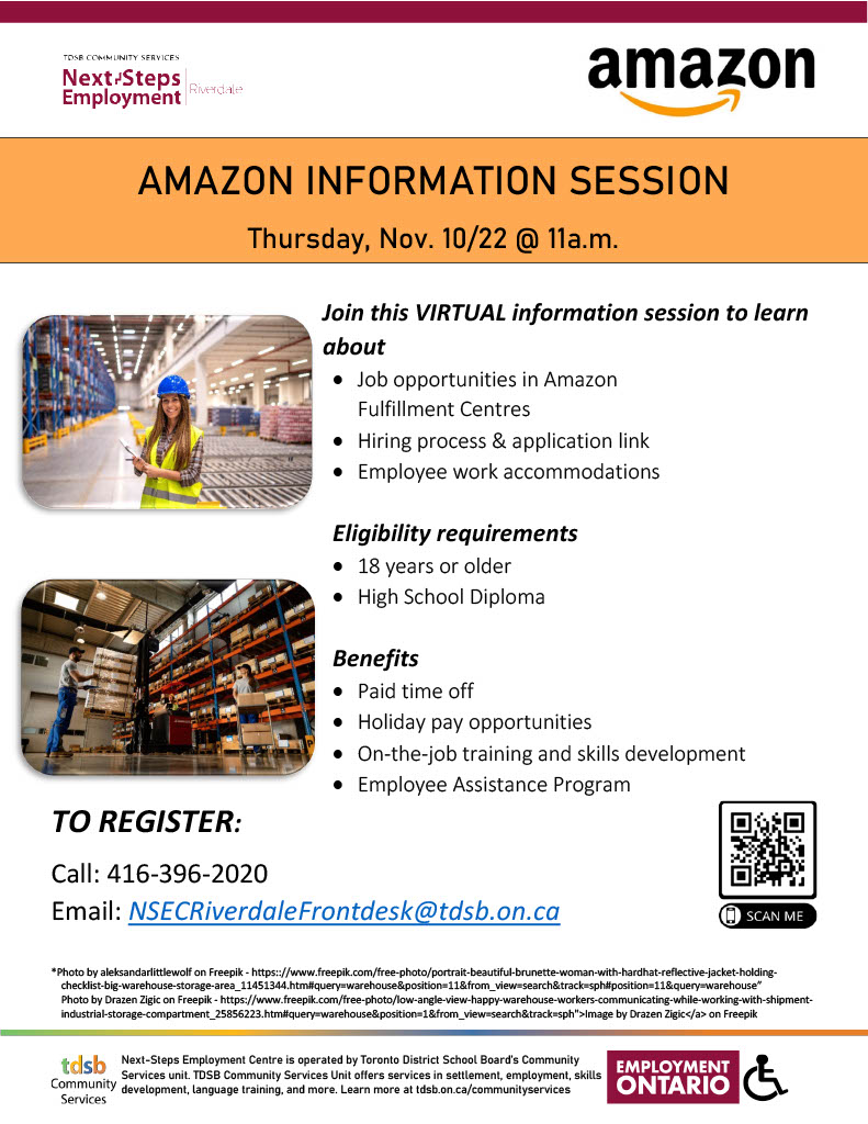 GerrardSquare's tweet image. Next Steps Employment - Event Calendar Nov 2022
For more information, please visit our website : gerrardsquare.com

#nextstepsemployment #shopthesquare