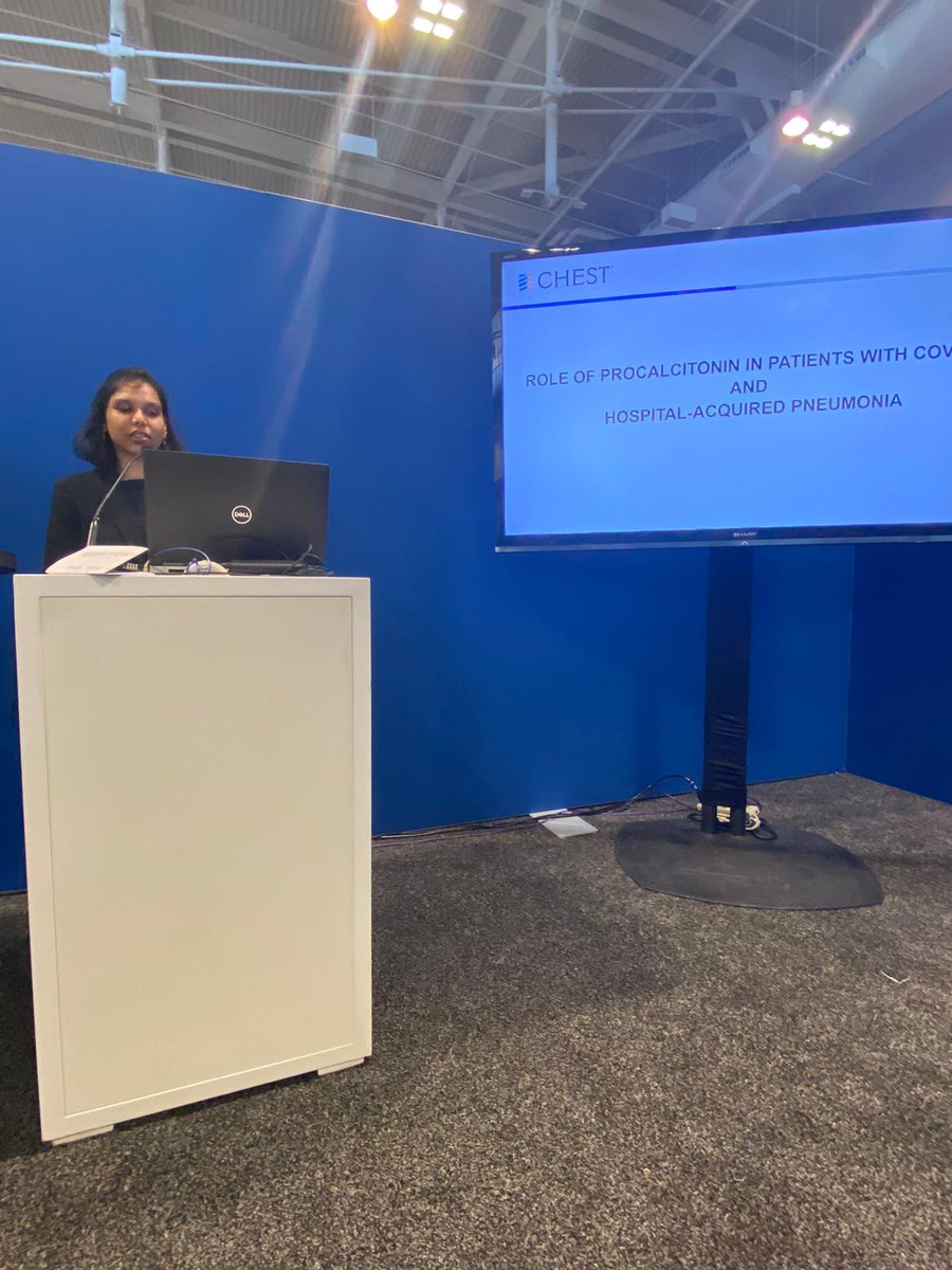 UConn Internal Medicine (@uconnim) on Twitter photo Dr. Anil Kumar PGY-3 <a href="/anil_mythri/">Mythri Anil Kumar</a> presented a review of the role of procalcitonin in #COVID19 pneumonia and HAP. Procal was elevated in HAP but lost significance on multivariate analysis limiting its utility to predict HAP.
She also reviewed the role of risk stratification tools Dr. Anil Kumar PGY-3 <a href="/anil_mythri/">Mythri Anil Kumar</a> presented a review of the role of procalcitonin in #COVID19 pneumonia and HAP. Procal was elevated in HAP but lost significance on multivariate analysis limiting its utility to predict HAP.
She also reviewed the role of risk stratification tools