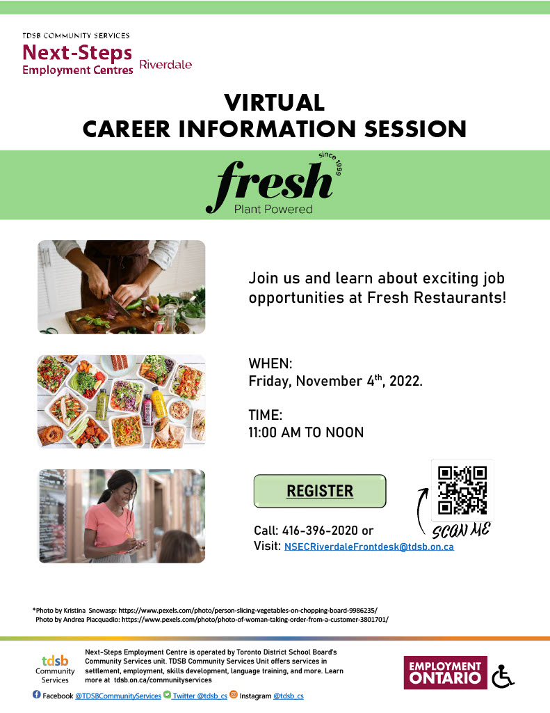 GerrardSquare's tweet image. Next Steps Employment - Event Calendar Nov 2022
For more information, please visit our website : gerrardsquare.com

#nextstepsemployment #shopthesquare