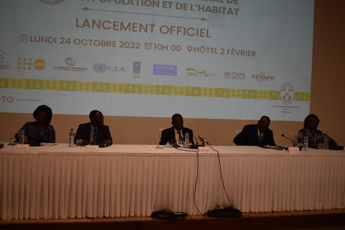 UNFPA_TOGO's tweet image. Lancement officiel ce matin de la phase de dénombrement  du  #RGPH5
10.671 agents recenseurs vont parcourir du 23 oct au 12 nov tout le territoire national en vue de dénombrer toutes les populations vivant au Togo et leurs habitats.

#LeaveNoOneBehind