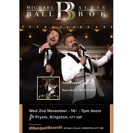 ahead of their Kingston visit in November, copies of the Michael Ball and Alfie Boe album have just arrived. last of the tickets via banquetrecords.com/search?q=micha…