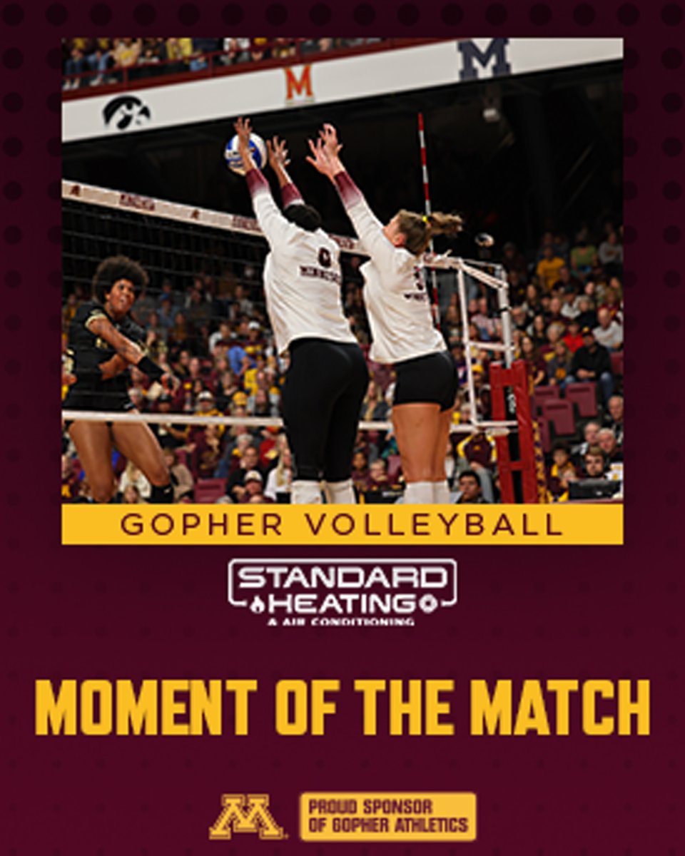 What a night Saturday was! 

#Gophers x <a href="/StandardHeating/">Standard Heating & Air Conditioning</a>