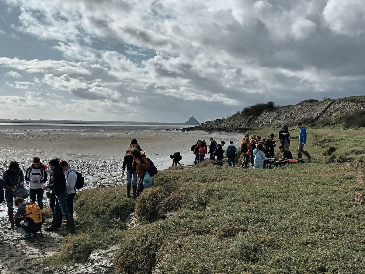 XQuernin's tweet photo. Être responsable de mission #handicap à @UniLaSalle_fr c'est un travail tout-terrain...
#Geosciences #Géologie #Baie #MontSaintMichel #Hanbition https://t.co/3tbY8HvFQG