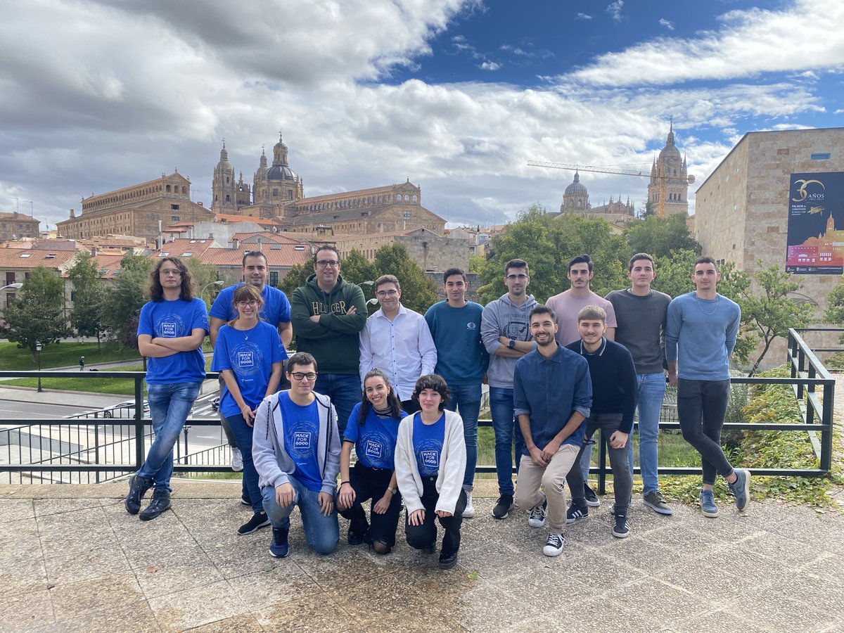 El Grupo de Investigación ESALAB participa en el hackforgood'22,
un evento que reúne a más de 1.000 estudiantes en varias ciudades con el objetivo de trabajar juntos en la creación de soluciones tecnológicas con un fin social. Un placer poder ayudar un año más !!!