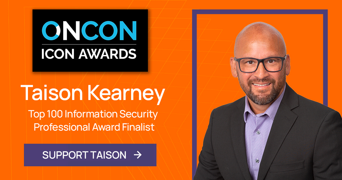 GoKantata's tweet photo. Please join us in congratulating Taison Kearney, Kantata's VP and Chief Information Security Officer, for his nomination to @onconferences' Top 100 Information Security Professionals list! 🏅 

Your vote will help get Taison to the top of the rankings! ➡ https://t.co/DHNqQo27aY https://t.co/jSx2j2okG2