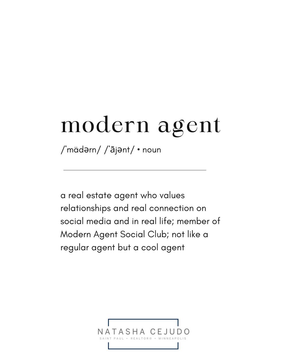 NatashaCejudo's tweet image. I'm not like a regular agent, I'm a modern agent ✨
.
.
.
.
.
#modernagent #realestate #realestateagent #mnrealestate #mnrealestateagent #twincitiesrealestate #twincitiesrealtor #realestatetipsandadvice #realestatetipsoftheday