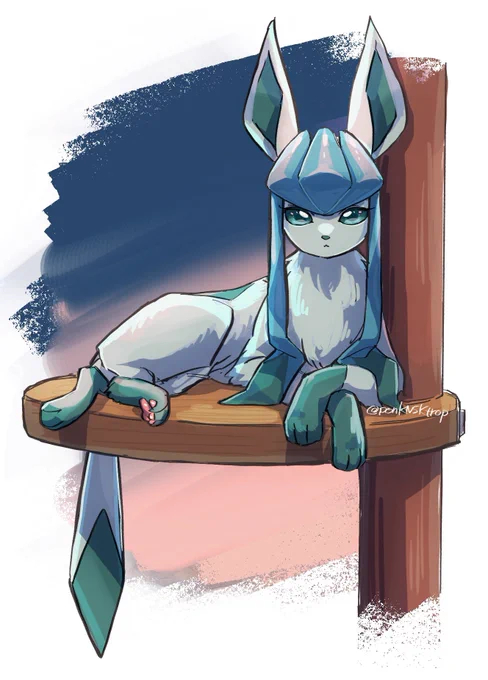#ポケモンイラスト #グレイシア 