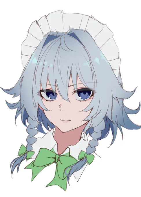 ワンドロ咲夜さん!久々に描いたぜ! 
