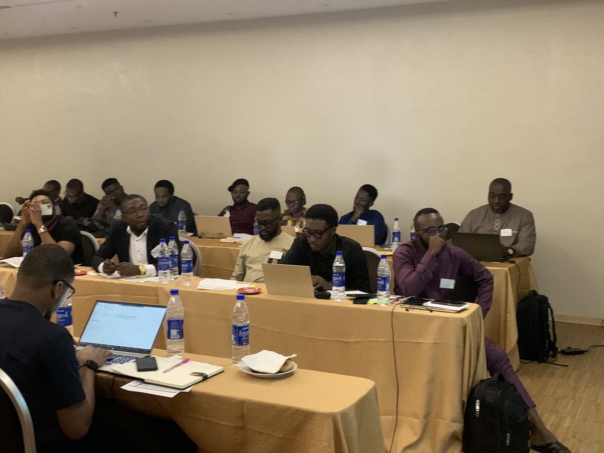 AgbonsOaiya's tweet photo. Happening now. . @OpenHIE @Regenstrief providing an overview of #HIE and #country implementation in @USCDCNIGERIA @Phis3Project Patients Identity Management Information System #PIMS #requirements gathering workshop @PATHtweets @JEShivers Kasey Upchurch https://t.co/EoVxSDspXu