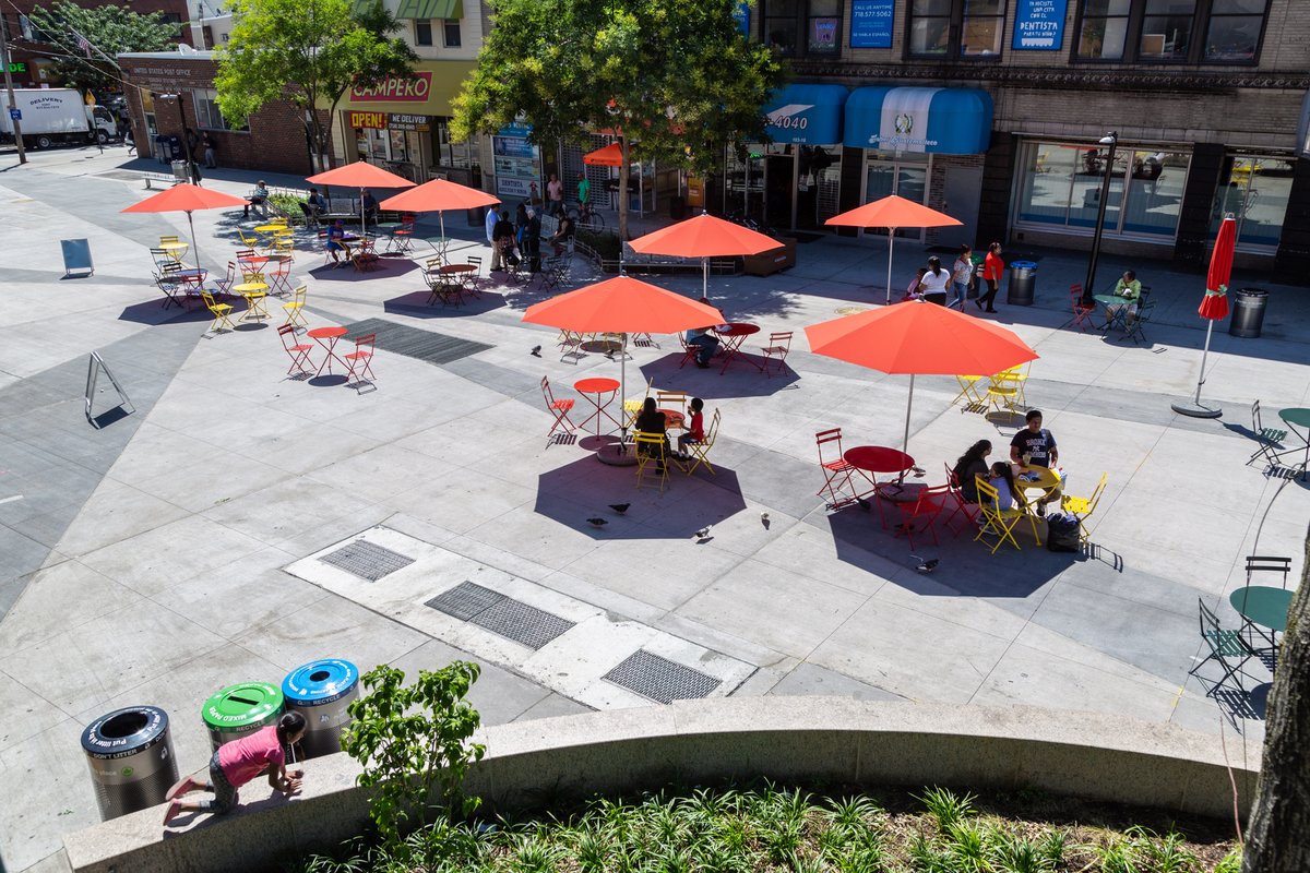 NYCDDC's tweet photo. DDC helps shape the vibrant communities of NYC through our public buildings and infrastructure projects. In Queens, our work includes the Queens Museum, Elmhurst Library, Corona Plaza, the Southeast Queens Initiative, and more! ➡️ https://t.co/mLbs5jOqlI https://t.co/rkezpFOC6w