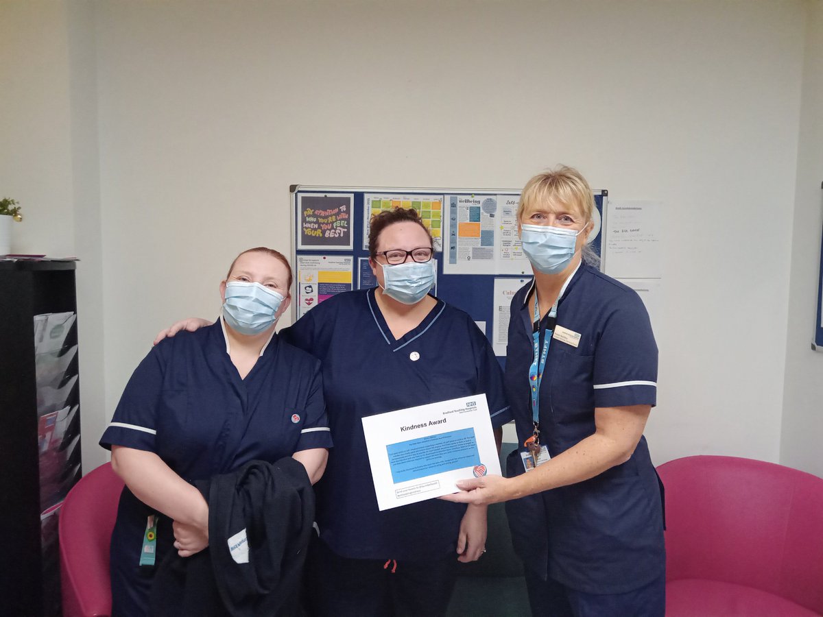 lauriebetbooth's tweet photo. A well deserved #embeddingkindness award for the fantastic @EmmaClintonAED 
@karendawber @Mel_Pickup @AdeleSpencer18 @BTHFT https://t.co/kDw1NvhUrH