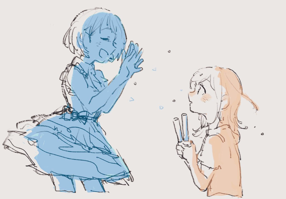 「こっからこうはならんやろの例 」|スフキのイラスト