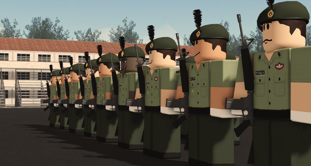 Today the Royal Rangers had a Regimental Inspection, inspected by Regimental Sergeant Major WO1 Volnize. Tonight's inspection is also at a high attendance and we are very proud to be wearing the Rangers berets.