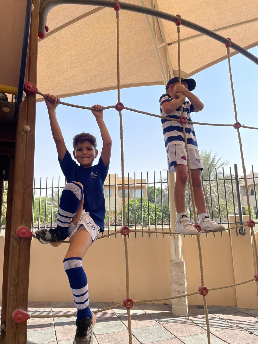 JESSPrimaryYR3's tweet photo. We love being back at school after half term. With the cooler weather, we now get to play in our adventure playground more often. #JESSPriLearningEnvironments https://t.co/D9rn6Eazea