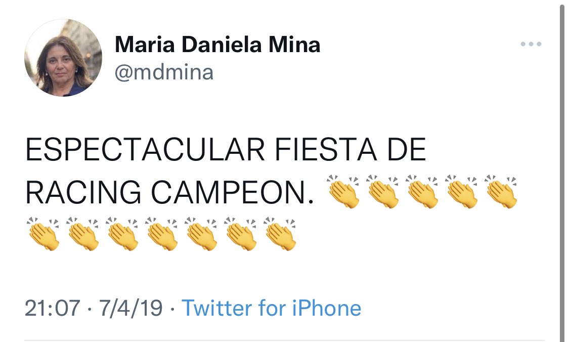 La candidata a vice 1era. que acompaña a Moretti es un peligro, las tiene todas. Esta gente no puede estar en el club.