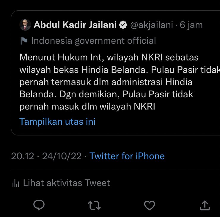 kemlugarislucu's tweet photo. Ini penjelasan mengenai Pulau Pasir ! https://t.co/RYkdk1xdl7