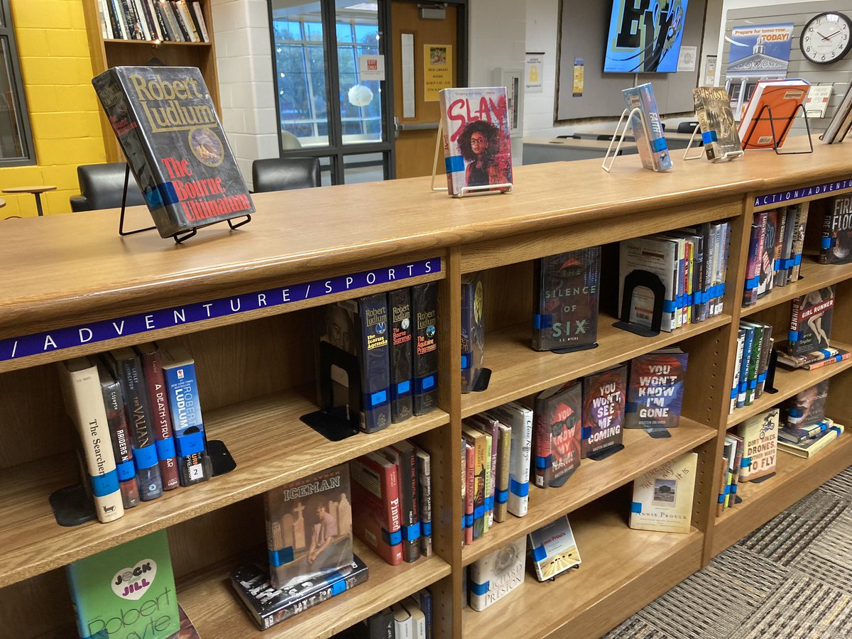 BVHS Library tweet media