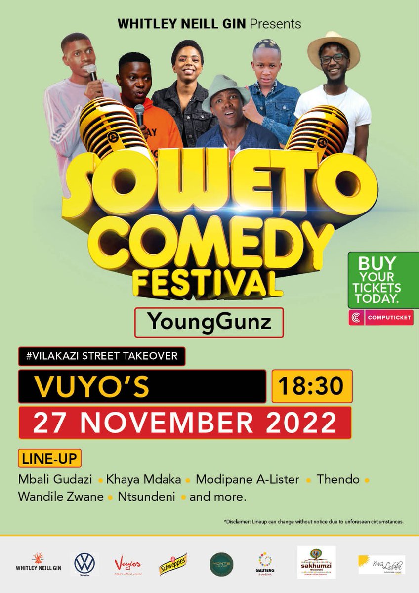 Ntsundenirich's tweet photo. Next month I will be performing at the #SowetoComedyFestival with other #YoungGunz of #SAComedy.
#TodayIsToLaugh #StandUp https://t.co/33a2rUITai