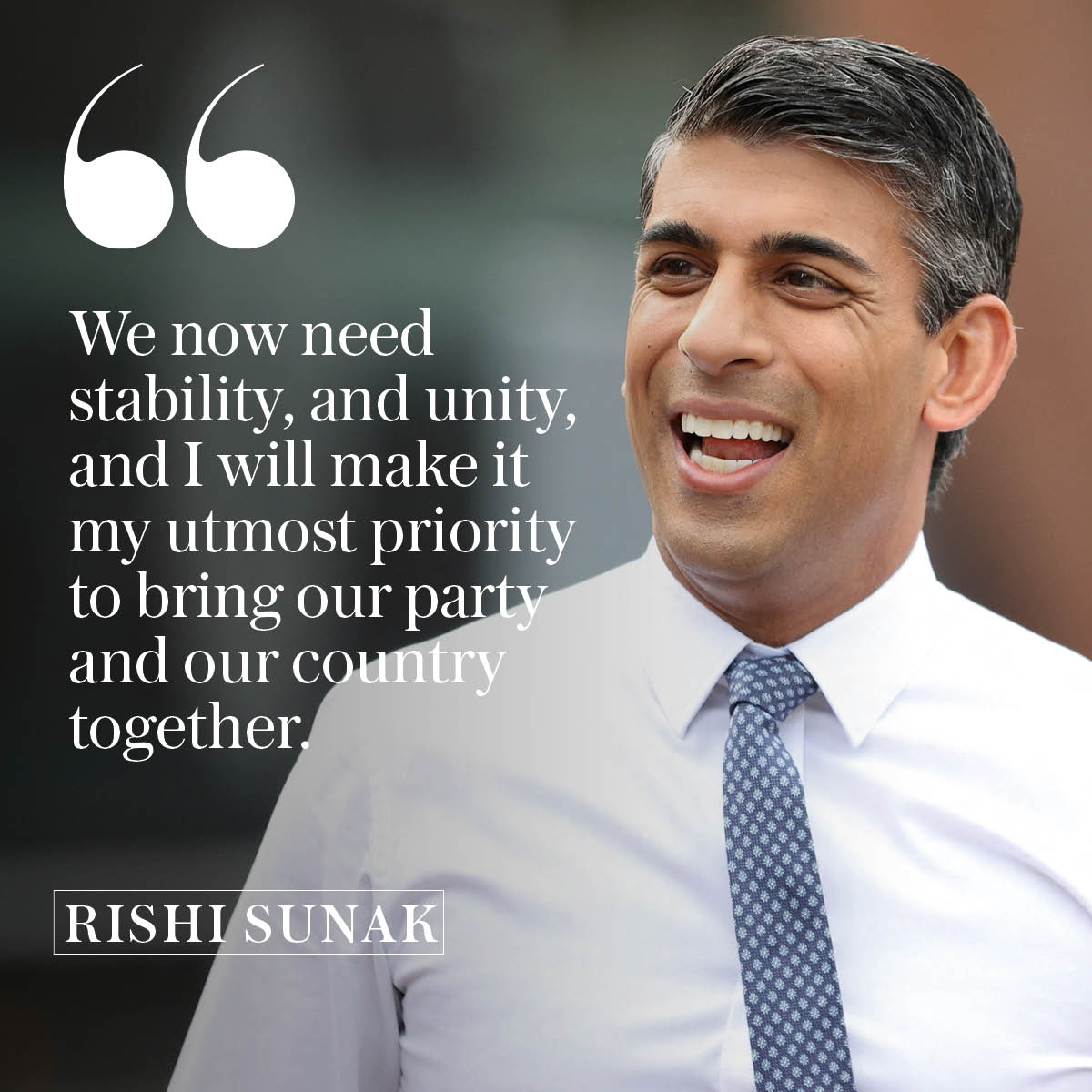 Rishi Sunak has promised to bring 'stability' and 'unity' to the United Kingdom after he was crowned as the new Tory leader and the next Prime Minister

More ⤵️
telegraph.co.uk/politics/2022/…