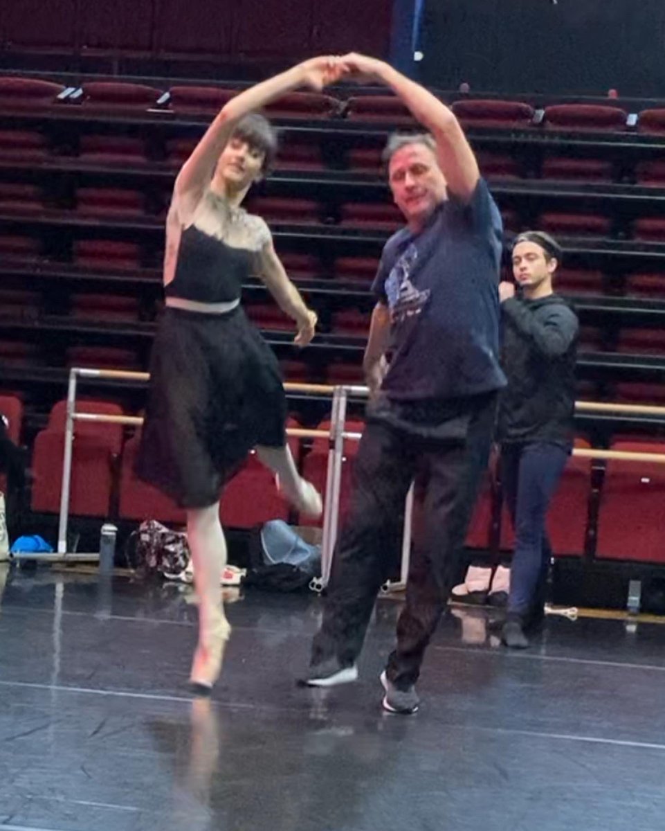 CorkCityBallet's tweet image. Nice to be back in rehearsal with Yury Demakov and Patricia Crosbie and dancers from Cork City Ballet - getting ready for ‘The Nutcracker’, at Cork Opera House, Nov 3-5.