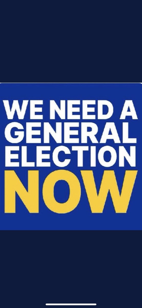 #GeneralElectionN0W #LetthepeopleVote
