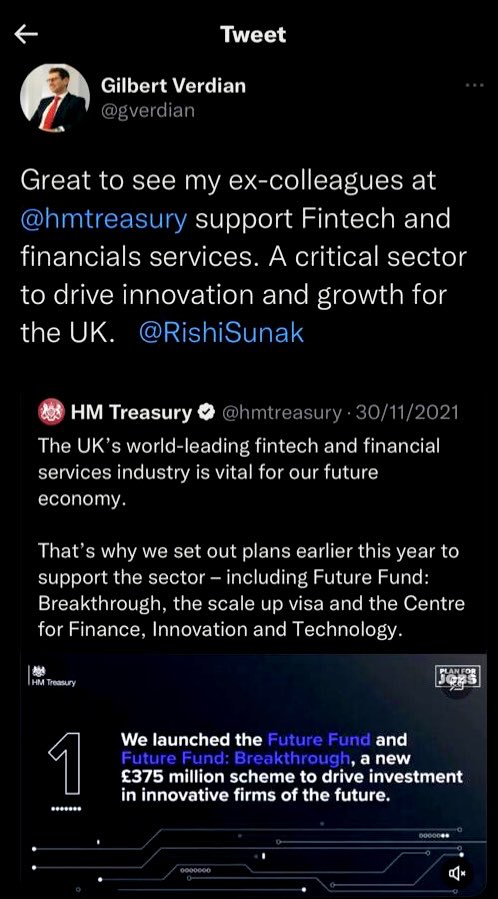 $QNT 🚨IMPORTANT UPDATE!🚨 ⁦@RishiSunak⁩ UK’S 🇬🇧 NEW!!! ✅ PRIME MINISTER! ✅ WORKED WITH ⁦@gverdian⁩ PREVIOUSLY ⁦@hmtreasury⁩ Thats the Tweet! ⁦@quant_network⁩ ⁦@QuantOverledger⁩ ⁦@Bitcoin⁩ ⁦@ethereum⁩ ⁦@Ripple⁩ @FT
