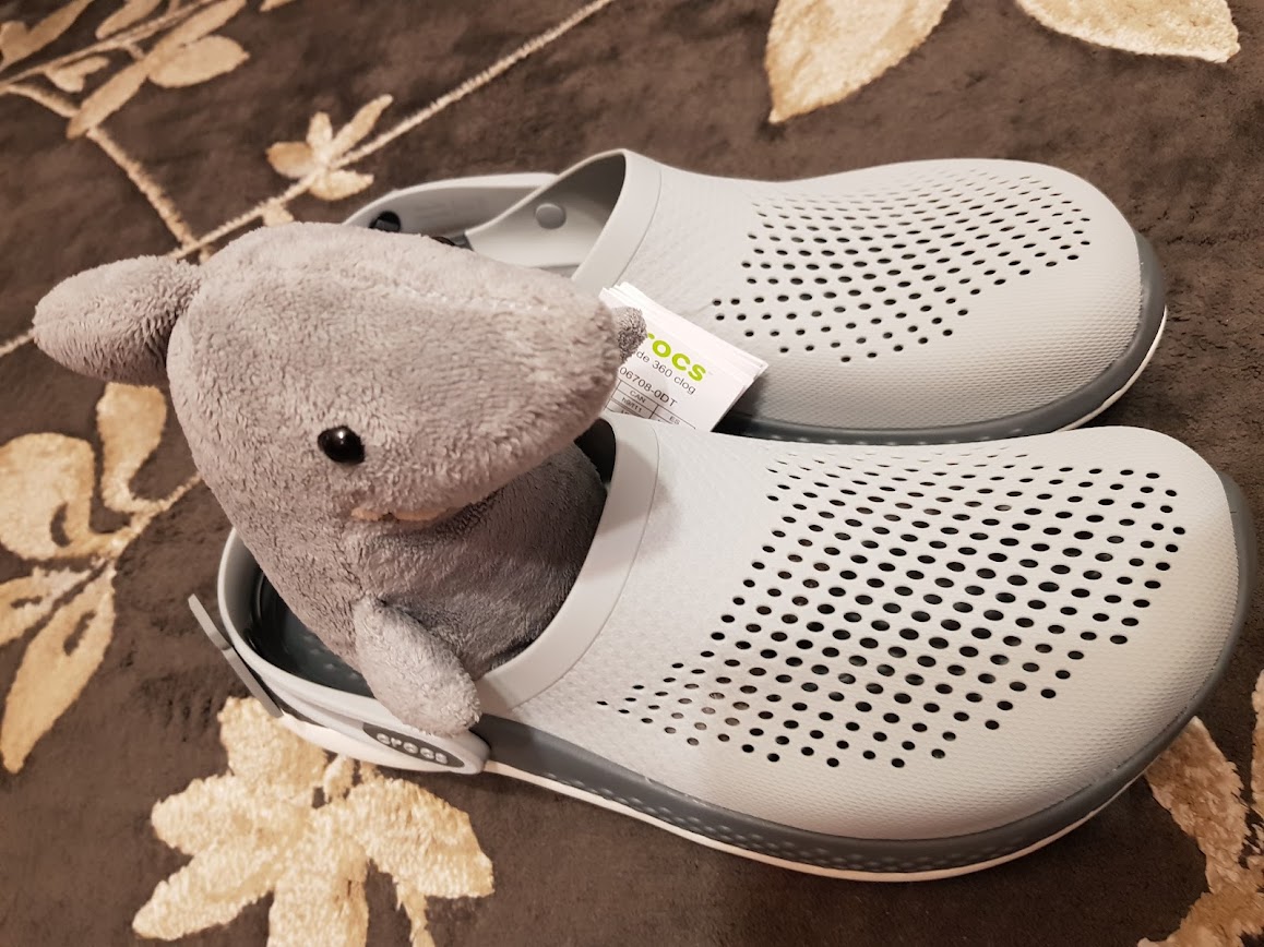 Ludmila87534002's tweet photo. #nationalcrocday
It’s so difficult to find 🦈size.
@Crocs #Crocs #CrocsWorld #NationalCrocsDay #CharmingSharky https://t.co/cYW8NCWCap