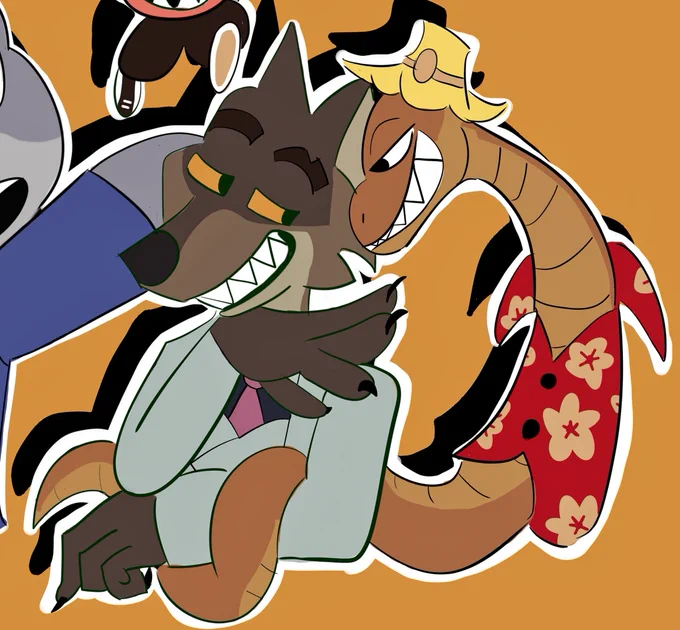 I'm thinking of making some stickers and/or keychains of the characters i like with my art.For now I'm planning to do that only for myself, but perhaps I'll start selling them at some point. Would any of you be interested in a silly keychain or charm? 