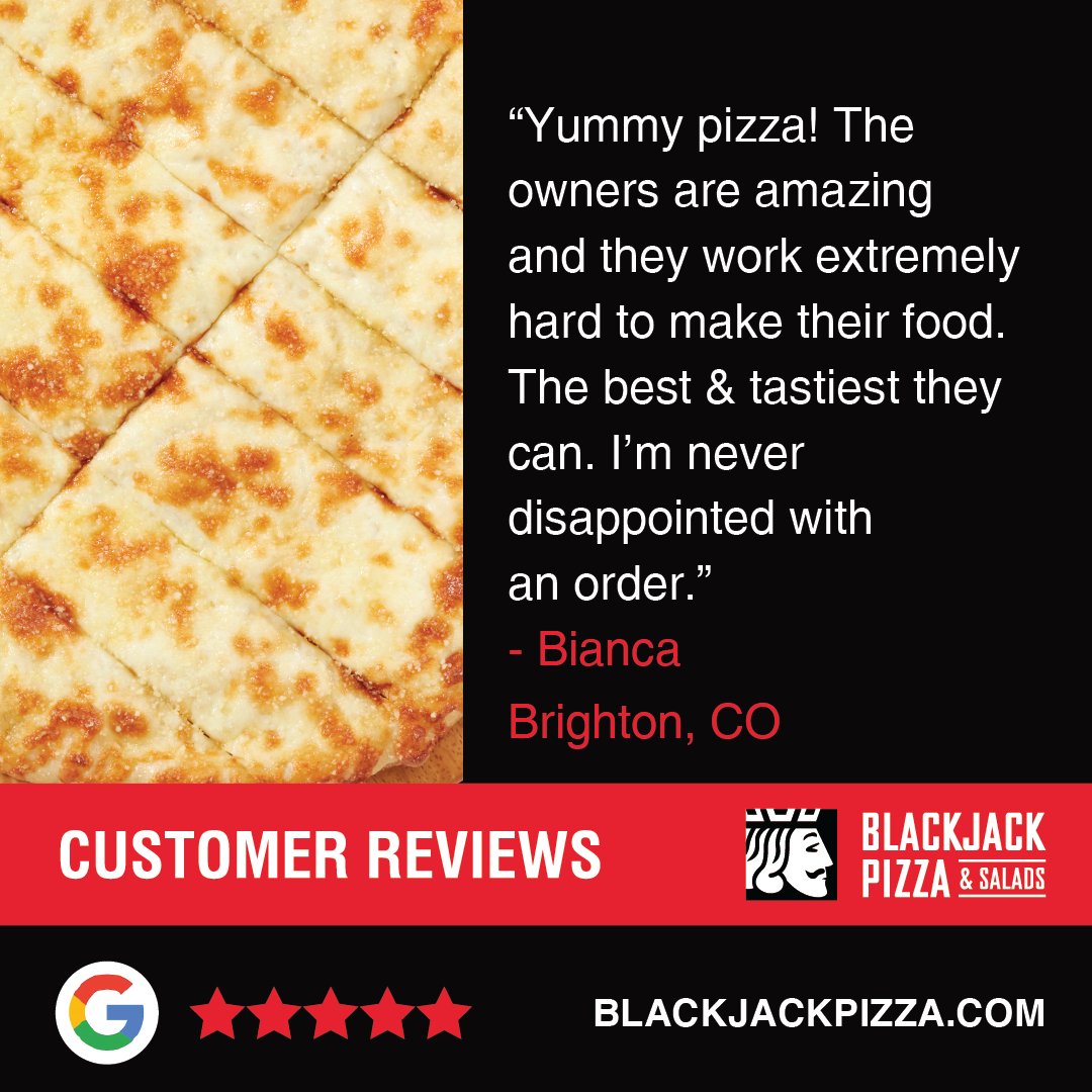 Always a pleasure to serve our customers! Thank you, Bianca!