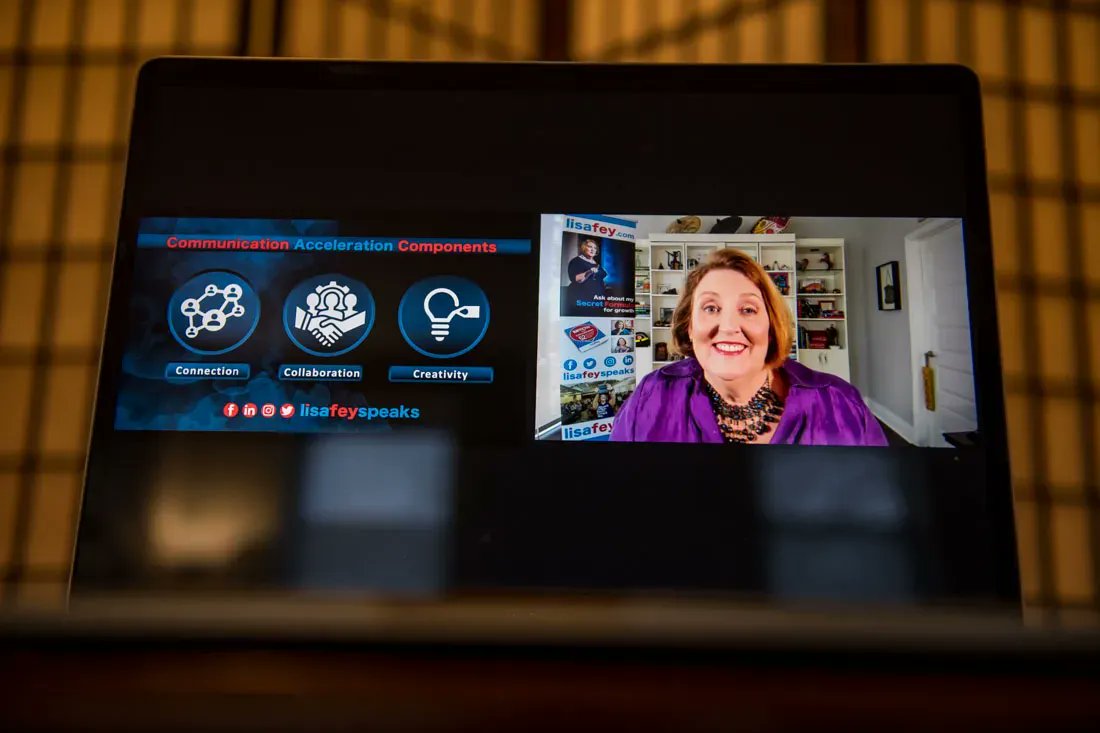 LisaFeySpeaks's tweet photo. IMPROVe your Communication VIRTUALLY with Lisa Fey as your virtual coach and speaker. What's your communication challenge? Share below.
#LisaFey #VirtualMonday #improveyourcommunication #speaker #communication #coach #makeadifference #virtualspeaker https://t.co/uqgn6tZgGQ