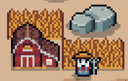 Howdy frens, fixin’ to harvest my crops now that I’m done with the ‘taters and ‘maters 🤠