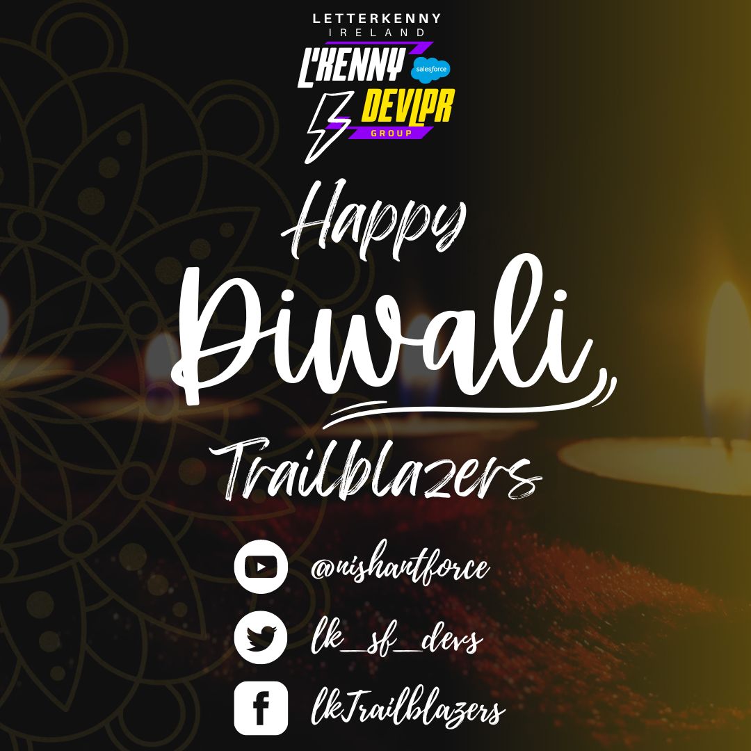 LK_Sf_Devs's tweet image. Wishing you all the #Trailblazers a very happy and prosperous #Diwali May this year&apos;s #DiwaliCelebration bring lots of success to you and your loved ones. #Salesforce #ohana #trailblazercommunity
❤️bit.ly/lksfvideos
🧡bit.ly/lksfdevs