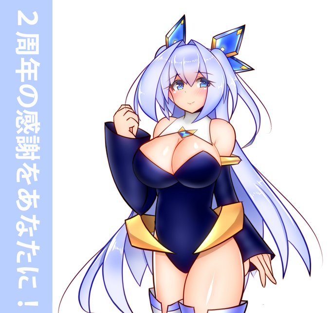 歴代うちの子アニバーサリーイラストです。
2~5周年。 