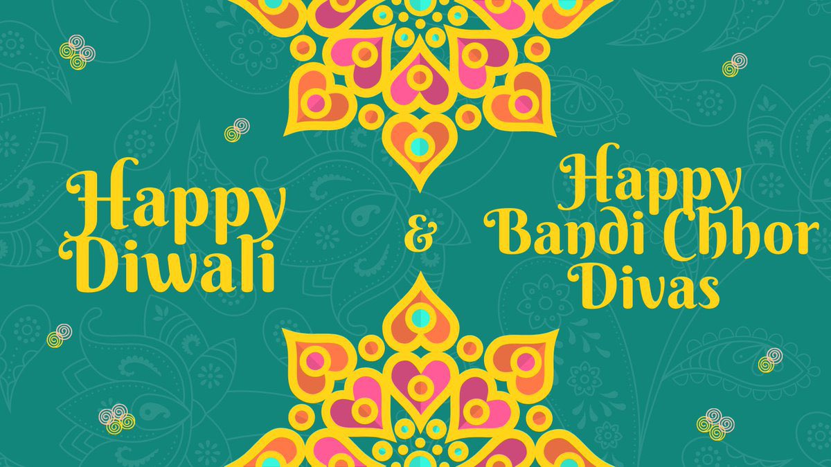 Happy Diwali and Bandi Chhor Divas to all my family and friends celebrating today! 🪔🙏🏽