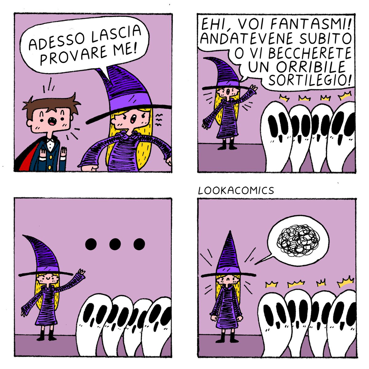 An Halloween Most Ghastly - Episode 4
#art #inkart #comicart #comicartist #fumettidivertenti #fumettoitaliano #fumetti #fumettiitaliani #fumetto #fumettista #disegni #strega #witch #vampiro #vampire #ghost #fantasmi #spell #curse #halloween #halloween2022 #webcomics #webcomic