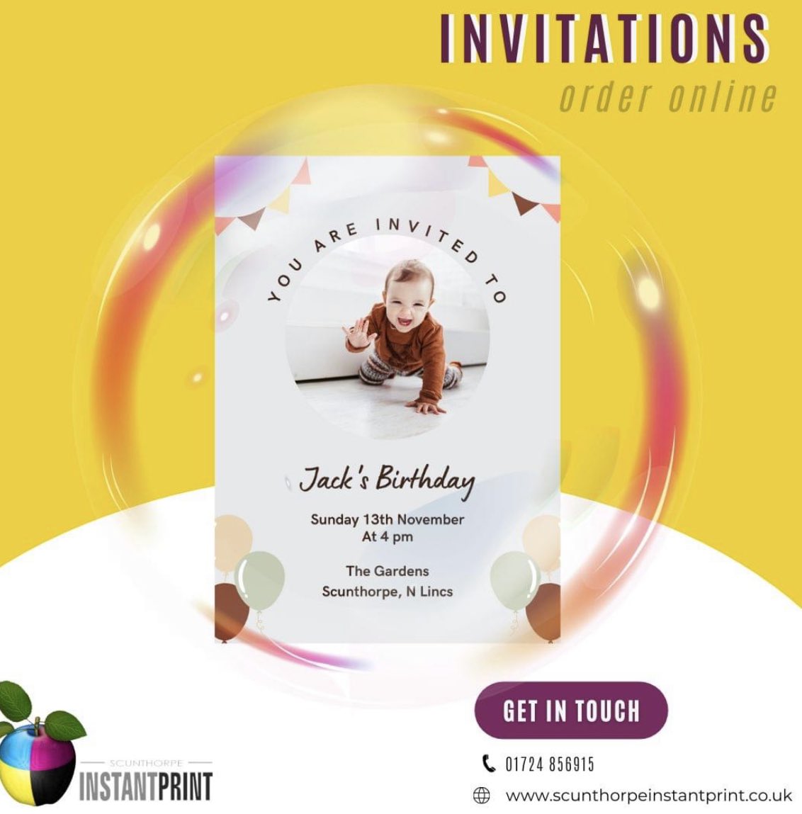 Do you have an event coming up that you would like personalised invitations for? Order your invitations today, designed and delivered in time for your special event💌

Link in our bio!

Get in touch with us today:
📱01724 856915

#digitalprint #digitalprinting #print #invitations