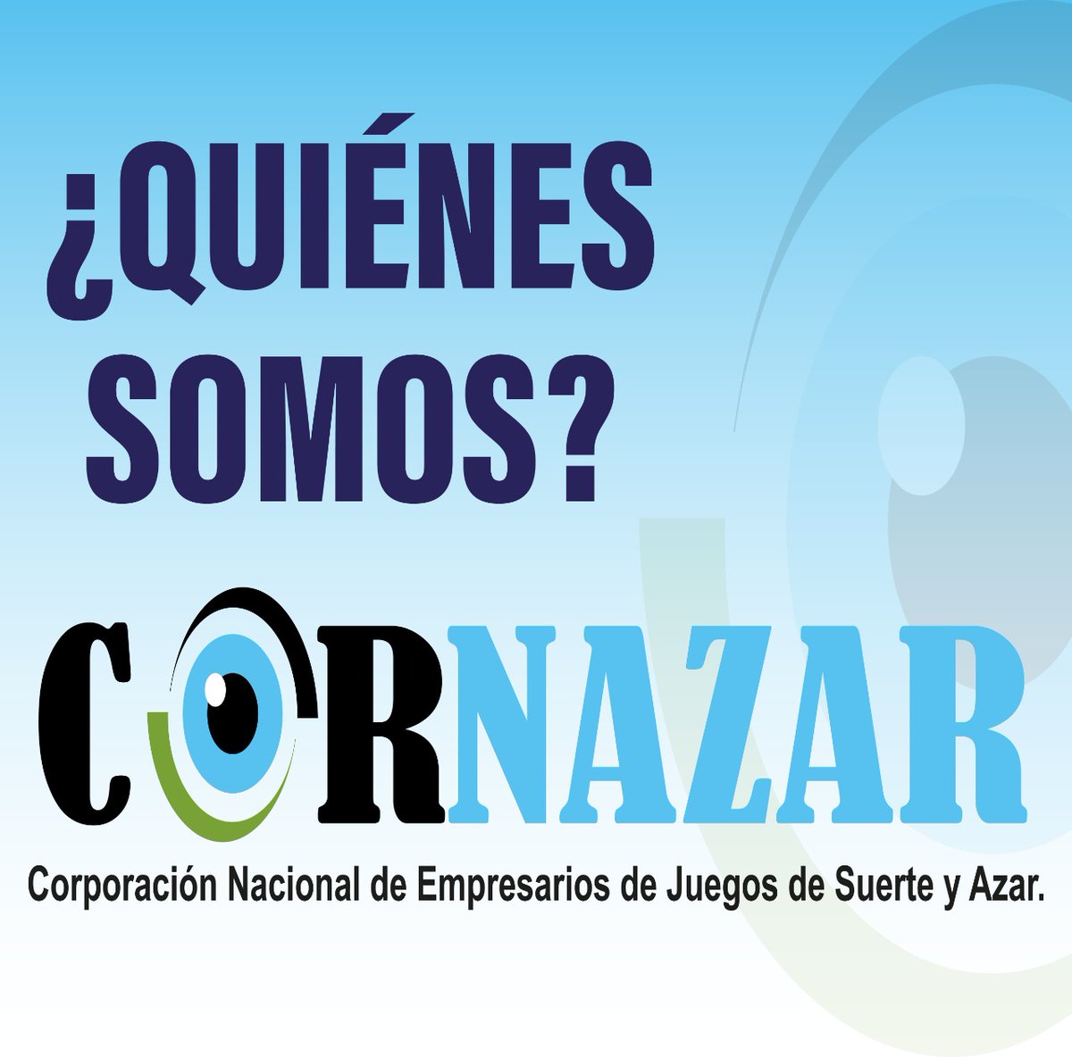 Cornazar2's tweet photo. #BuenosDíasCornazar
¿Sabes que es Cornazar?
Cornazar es un gremio que agrupa y representa la industria de Juegos de Suerte y Azar en Colombia, esto lo logramos con nuestros empresarios y proveedores asociados a la corporación.
#GlosarioCornazar #Cornazar #FelizLunes https://t.co/anizapeuk3