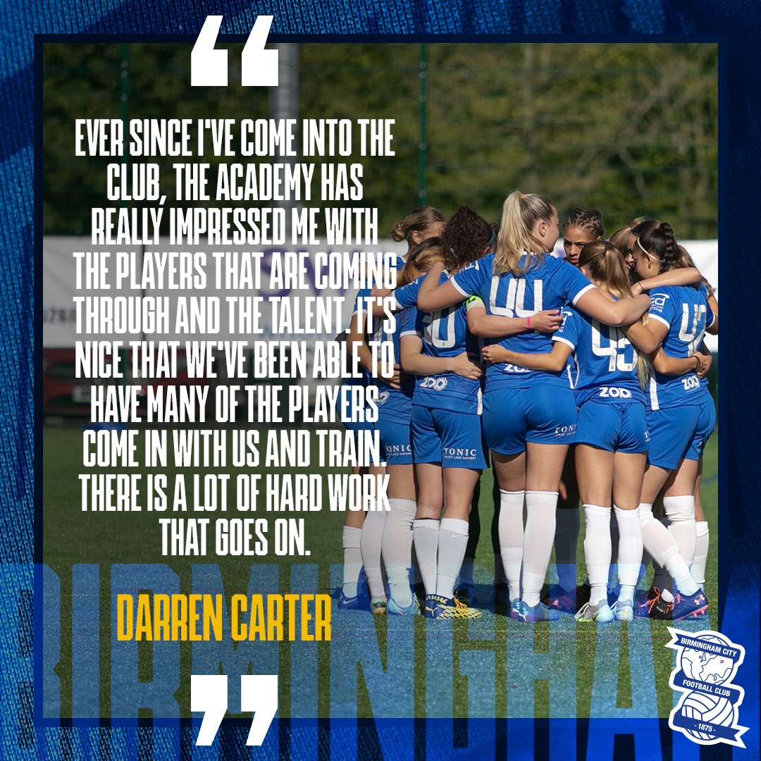 The Boss on @BCFCWomenDev. 💙