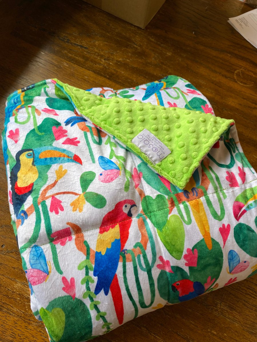 MWBlankets's tweet photo. Check out this gorgeous custom blanket order! Birds of paradise!! 🐤🏝️ https://t.co/HlQgEu0GAf