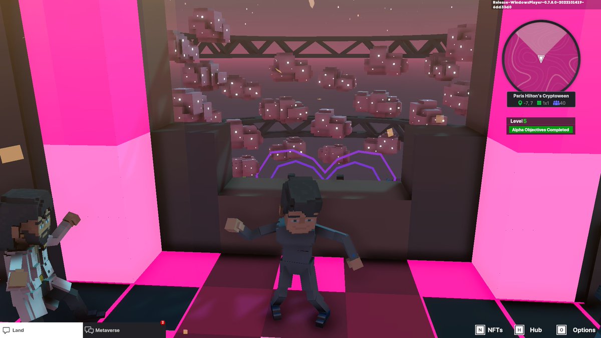 tomerog's tweet photo. @TheSandboxGame I just participated in the Paris Hilton  #Cryptoween Event. Dancing in the Clock Tower check out my screenshot below!
🎃👇 https://t.co/nwNU5HhYOY