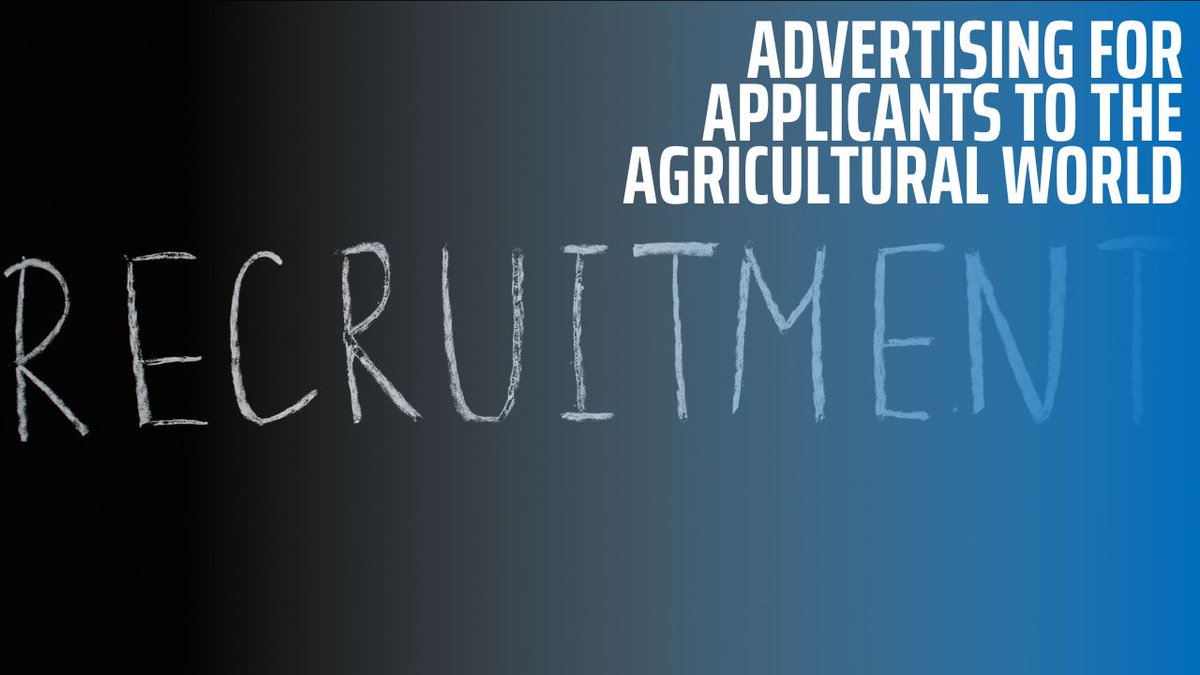 Miss our webinar about Advertising for Applicants to the Agricultural World? Watch it now! bit.ly/3za3RCd .Then sign up to the second webinar here bit.ly/3DrHUB6 @greenburn_hr