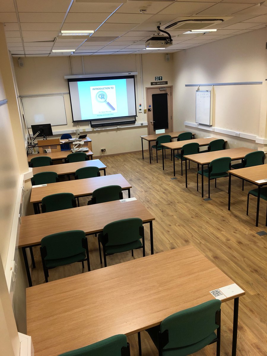 Postgraduates <a href="/UOBEarthScience/">University of Bristol Earth Sciences</a> have been participating in my “Introduction to R”course at <a href="/BristolUni/">University of Bristol</a> today.
Lots of enthusiastic learning taking place again today!
#rstats #education #programming #coding