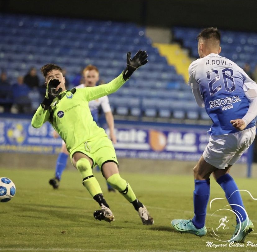IFBMedia's tweet photo. Scouting Series Week 8: Danske Bank Premiership✅
Name: Josh Doyle
Age: 21
Height: 1.86m
Foot: Right 
Country: 🇮🇪
Club: Glenavon FC
Past Clubs: Shamrock Rovers U19s, Bluebell United
Position: CF
Strengths: Composure, Technique, Bravery, Finishing, Anticipation and Work Rate https://t.co/gKFOEqVOWu
