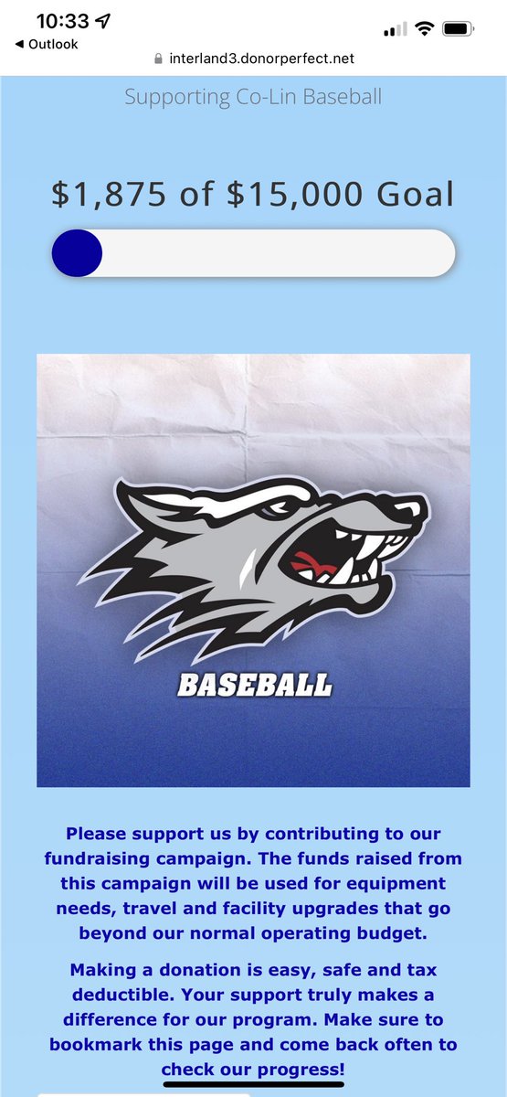Just getting started with our annual fundraising campaign! All money given will help cover equipment, travel, and facility upgrades beyond our normal operating budget. Click on this link to donate today! bit.ly/3VnVtIG