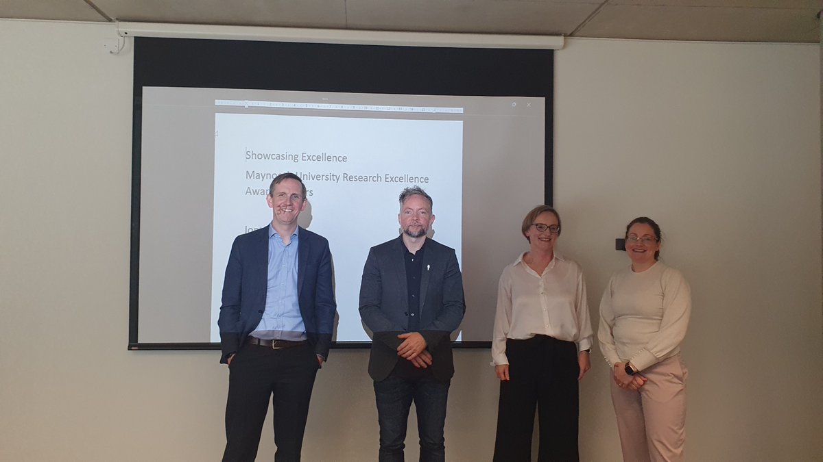 Thanks so much to @MaynoothUni researchers @GavanTitley @lornahoulihan @KEnglishLab @aparnellstats for telling us about their fascinating research at the Showcasing Excellence event as part of #ResearchWeek More events: maynoothuniversity.ie/research-week/…